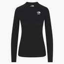 Skims X Tnf Dotknit Long Sleeve Top Onyx