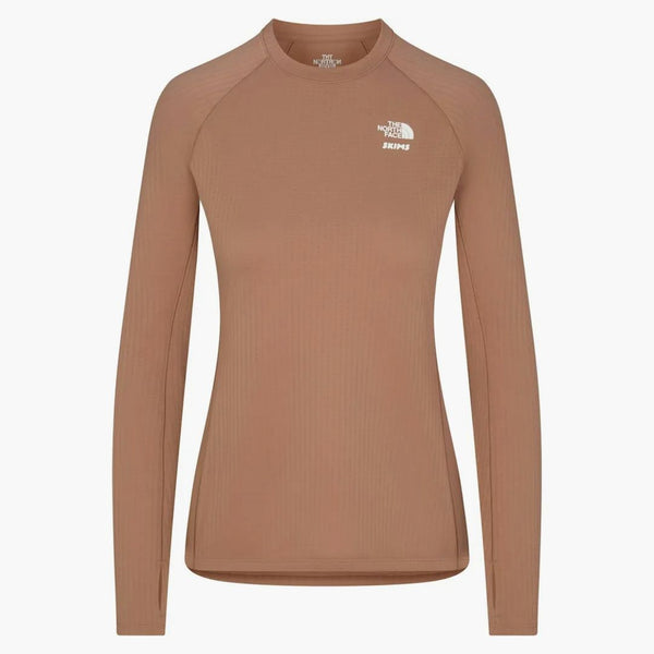 Skims X Tnf Dotknit Long Sleeve Top Sienna