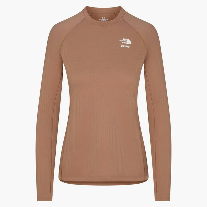 Skims X Tnf Dotknit Long Sleeve Top Sienna