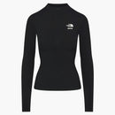 Skims X Tnf Refina Long Sleeve Top Onyx