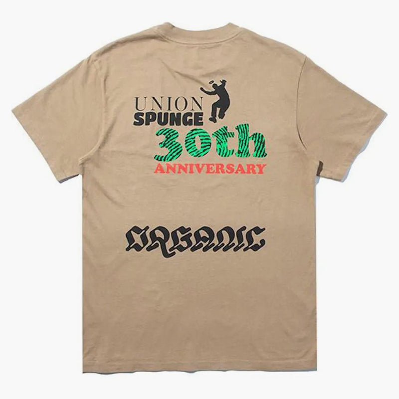 Spunge X Salehe Bembury X Union 30th Anniversary Tee Tan