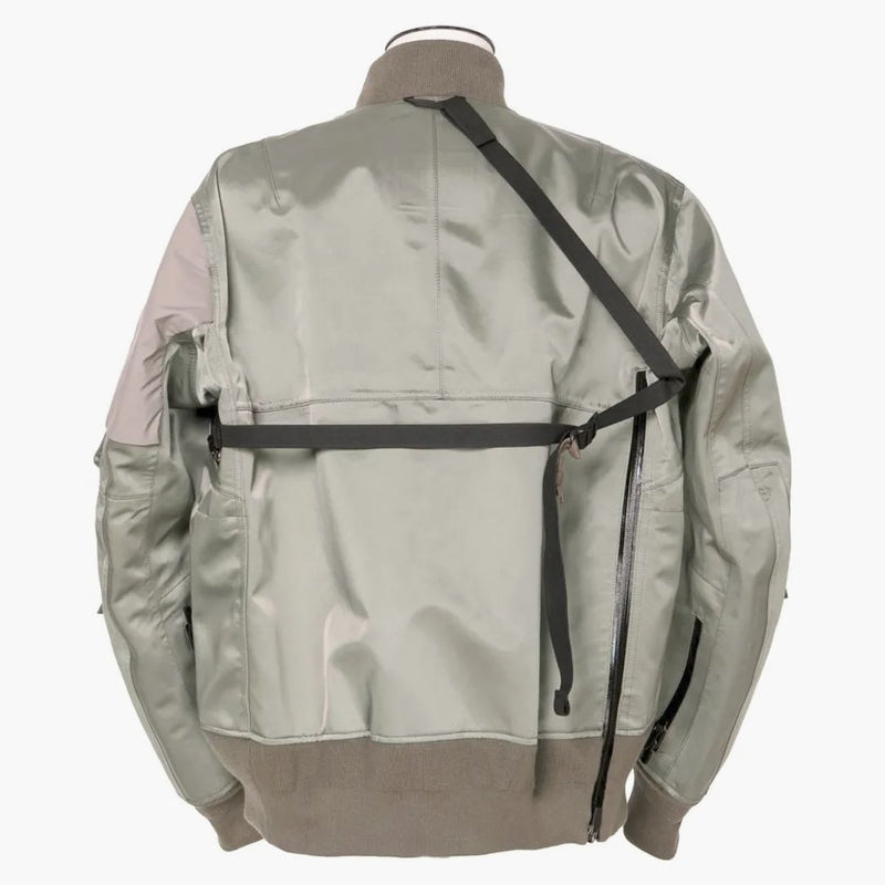 Sacai X Acronym Bomber Jacket Khaki