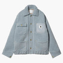 Sacai X Carhartt Wip Knit Michigan Jacket Light Blue