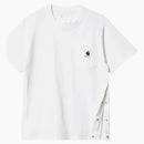 Sacai X Carhartt Wip T-shirt white