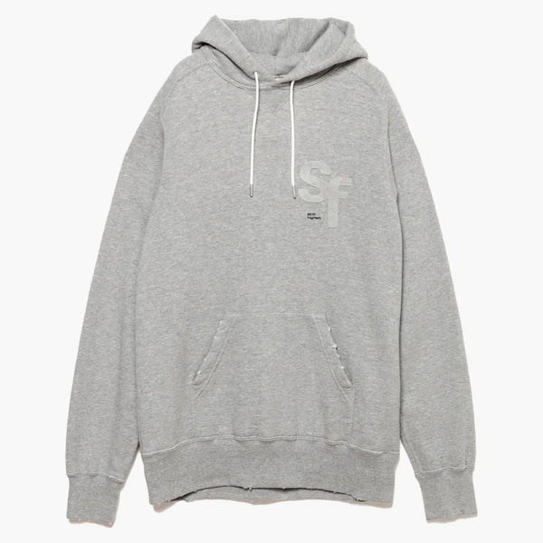 Sacai X Fragment The Classic Hoodie Grey