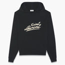Saint Laurent 50s Signature Hoodie Black