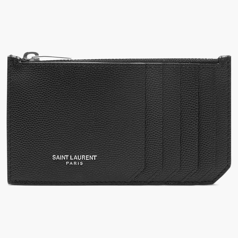 Saint Laurent 5 Framments Case Case Grain de Poudre Black