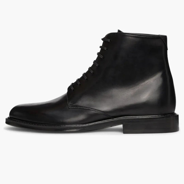 Saint Laurent Army 20 Krajka Up Boot Black