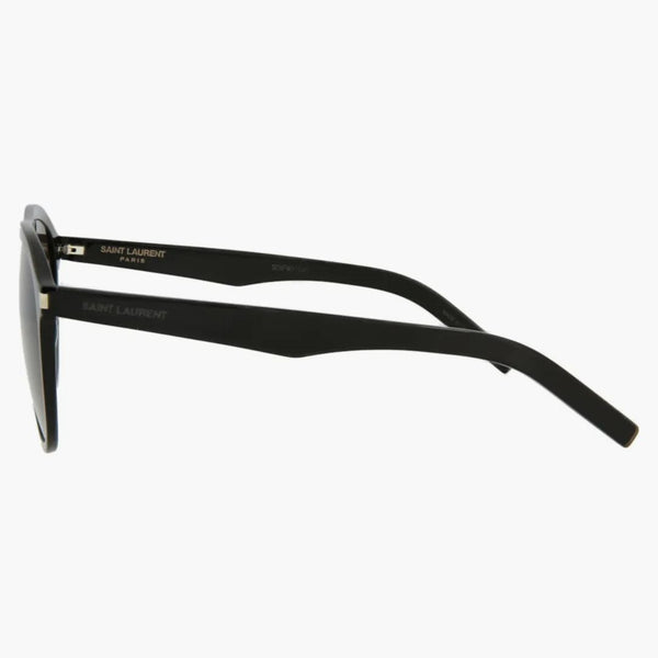 SAINT LAURENT AVIATOR FRAME ACETATE OCCHI DEI BLACI/NERO/NERO (SL432SLIM-3001071-001)