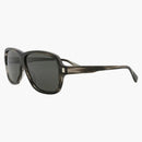 Saint Laurent Aviator-Frame recycled acetate sunglasses Havana/Havana/gray (SL609CAROL-30014608-004)
