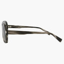 Saint Laurent Aviator-Frame recycled acetate sunglasses Havana/Havana/gray (SL609CAROL-30014608-004)