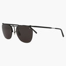 Saint Laurent Aviator Sunglasses Black/Black/Black (SL600-30014318-001)