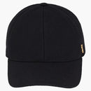 Saint Laurent Baseball Cap Cassandre in Felt Black