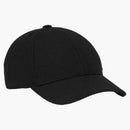 Saint Laurent Baseball Cap Cassandre in Felt Black