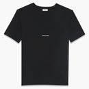 Saint Laurent Basic Logo T-shirt Black