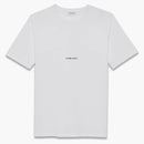 Saint Laurent Basic Logo T-Shirt White