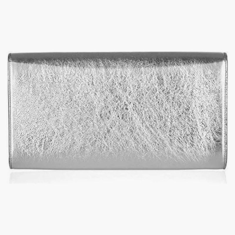 Saint Laurent Belle De Jour Clutch Metallic
