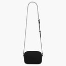 Saint Laurent Camp Camera Bag en Nylon y Lambsker Small Black