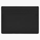 Saint Laurent Cassandre (5 Card Slot) Card Case Black Logo Matte Black