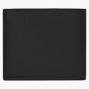Saint Laurent Cassandre East/West Wallet Black Logo Matte Black