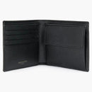Saint Laurent Cassandre East/West Wallet Black Logo Matte Black