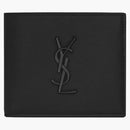 Saint Laurent Cassandre East/West Wallet Black Logo Matte Black