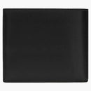 Saint Laurent Cassandre East/West Wallet Silver Logo Black