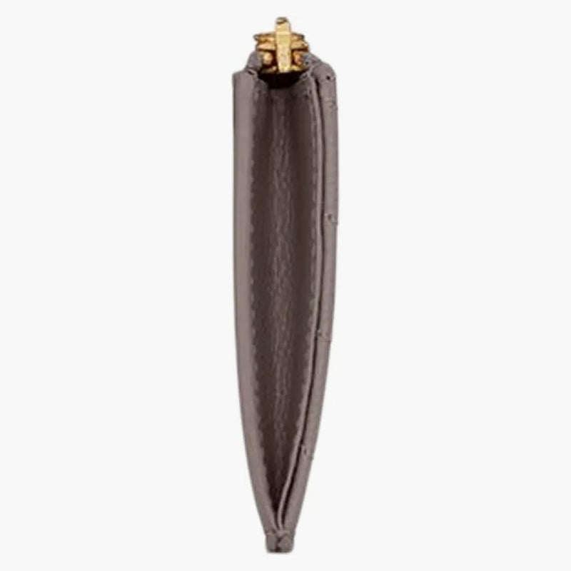 Saint Laurent Cassandre Matelasse Zippe Fragment Card Case de Poudre präglad dimma