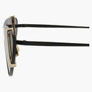 Saint Laurent Cat Eye-frame Metal Sunglasses Black/black/black (sl536-30013534-001)