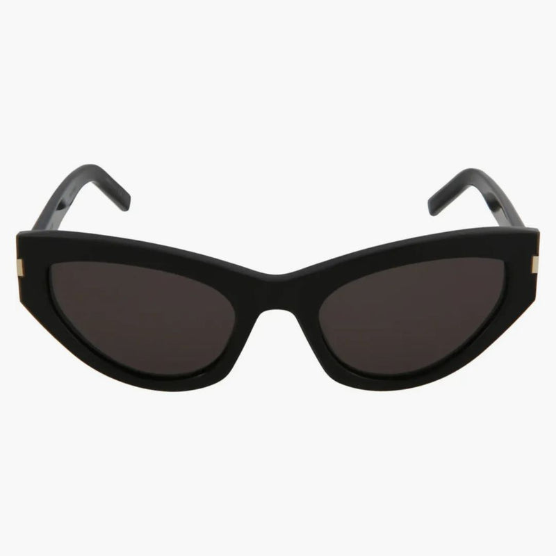 Saint Laurent Cat Eye Solglasögon svart/svart/grå (SL215grace-3000263-001)