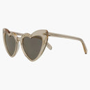 Saint Laurent Cat Eye Sunglasses Nude/Nude/Copper (SL181loulo-30001643-027)