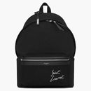 Saint Laurent City Backpack Black/White