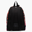 Saint Laurent City Canvas Backpack Palm Print Black/multi