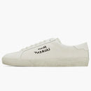 Saint Laurent Court Classic SL/06 Low Distressed Cream (Women's)