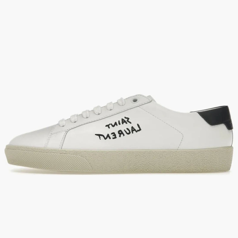 Saint Laurent Court Classic SL/06 Optic White Black (mujer)