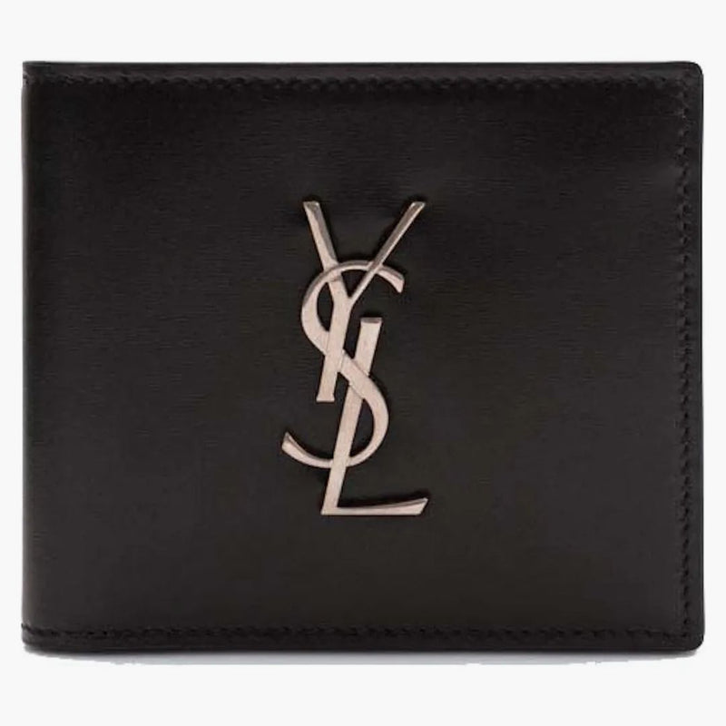 Saint Laurent East West Bifold Wallet Black