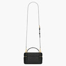 Saint Laurent Gaby Lambskin Vanity Bag Black