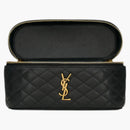 Saint Laurent Gaby Lambskin Vanity Bag Black