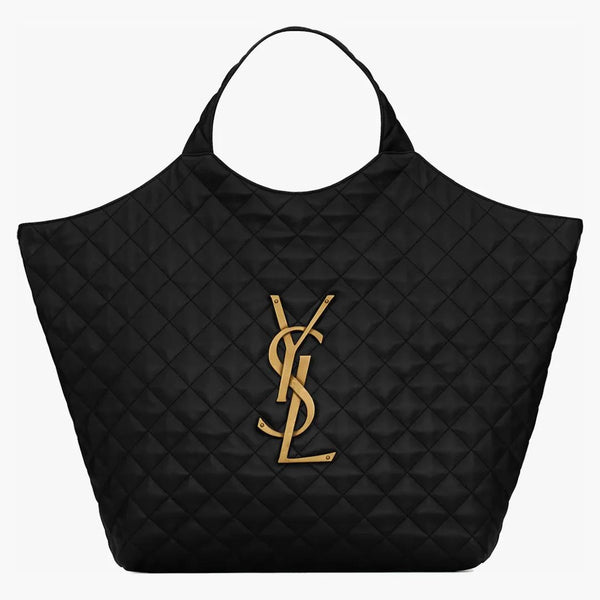 Saint Laurent Icare Maxi Shopping Bag prošívaná jehněčí