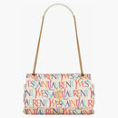 Saint Laurent Jamie Chain Bag Carre Rive Gauche en Silk Medium multicolor impreso