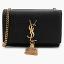 Saint Laurent Kate Shoulder Bag Black