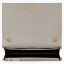 Saint Laurent Kate Tassel in Chain Bag White