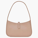 Saint Laurent Le 5 a 7 Mini Hobo Bag in Smooth Leather Rosy Sand