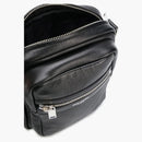 Saint Laurent Leather Sid Crossbody Black