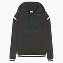 Saint Laurent Logo Hoodie Black/green