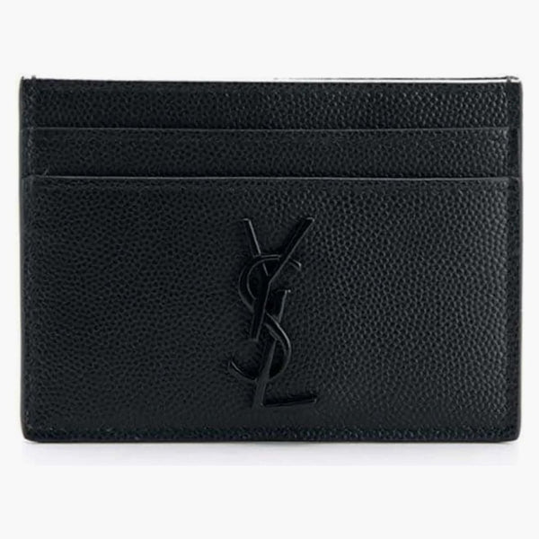 Svatý Laurent Logo Monogram Holder Black