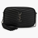 Saint Laurent Lou Crossbody Bag Black