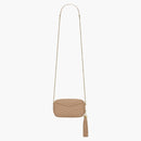 Saint Laurent Lou Crossbody Bag Mini Beige