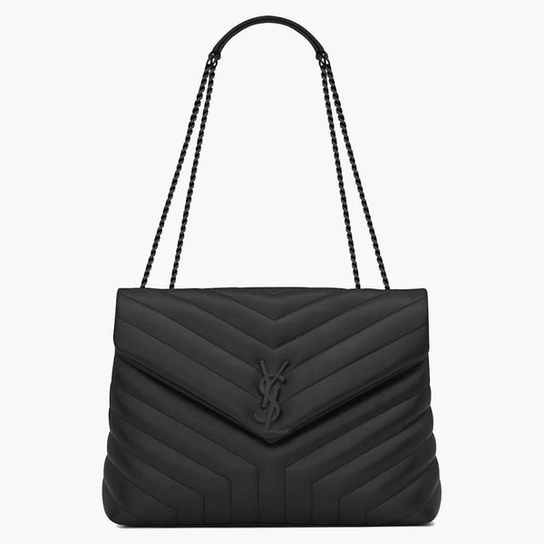 Saint Laurent Loulou taška střední černá