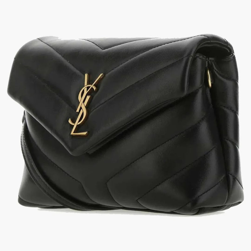 Saint Laurent Loulou Toy Ramen Black